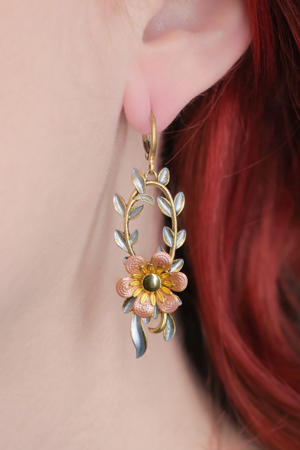 Prosper Ohrringe in Misty Altrosa