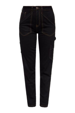 QueenKerosin Straight-Jeans im Workwear-Style