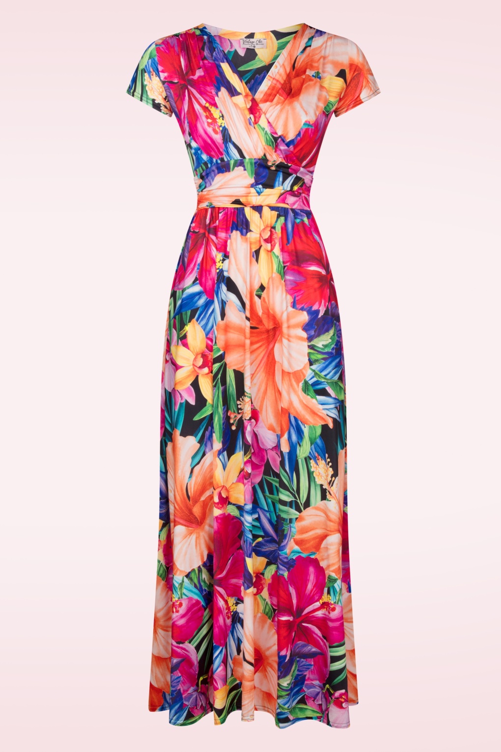 Rinda Tropical Maxikleid in Multi