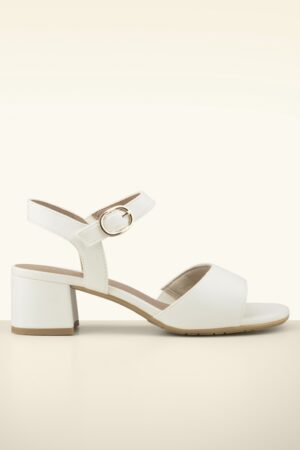 Steffi Softline Vegan Sandalen in Weiß.