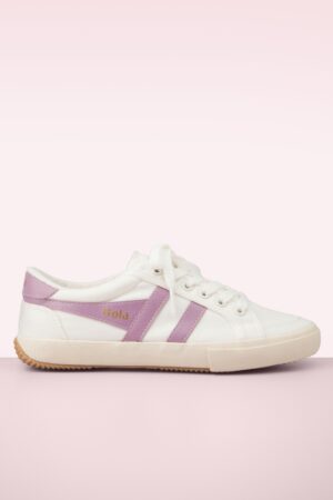 Stratus Tennis Sneaker in Off White und Malve