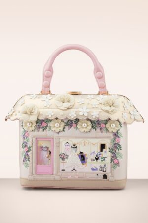 The Wedding Shop Handtasche in Champagner.