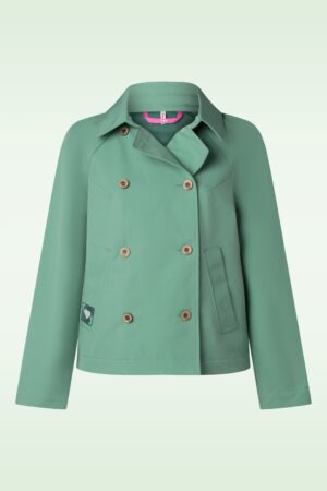 Tiny Trench Softshell Jacke in Be Bold Green