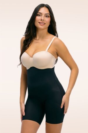 Ultra Sexy Hi Miederhose in Schwarz