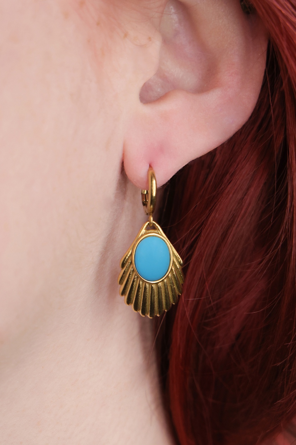 Venus Ohrringe in Türkis