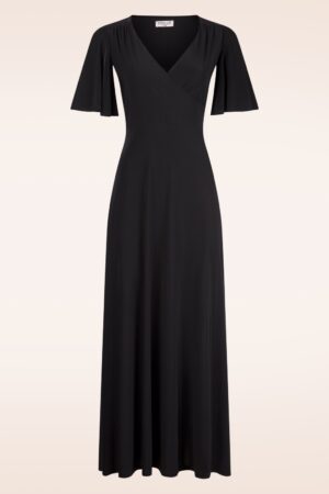 Zoya Maxikleid in Schwarz