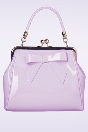 American Vintage Lack-Tasche in Flieder