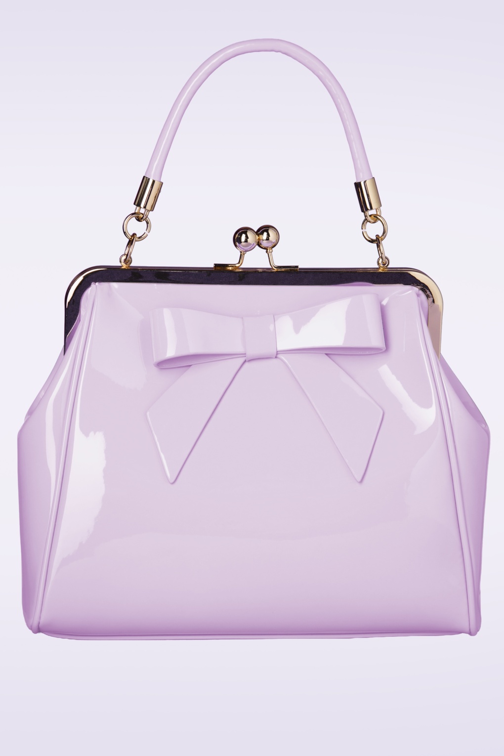 American Vintage Lack-Tasche in Flieder