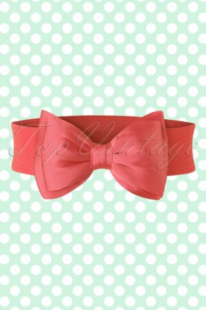 Bella Schleifengürtel in Koralle