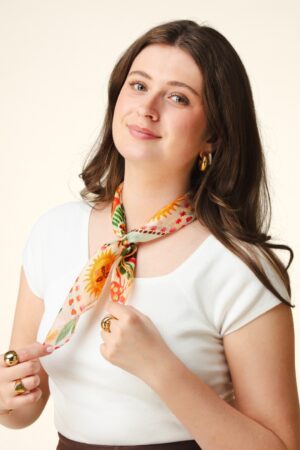 Carré de Soie Seidentuch in Riviera