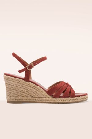 Casa Riviera Wedges in Terracota