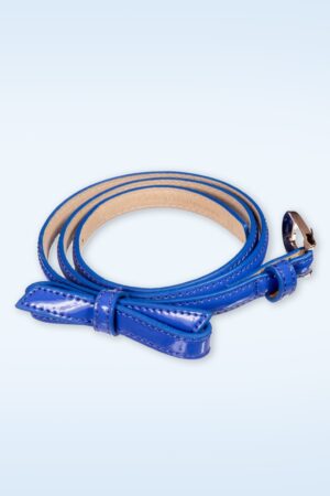 Gold Rush Gürtel in Kobaltblau