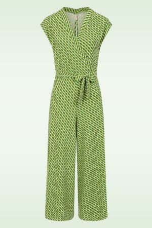 Hello Fritjes Culotte-Jumpsuit in Golden Canopy