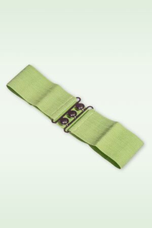 Lauren Vintage Stretchgürtel in Olivgrün