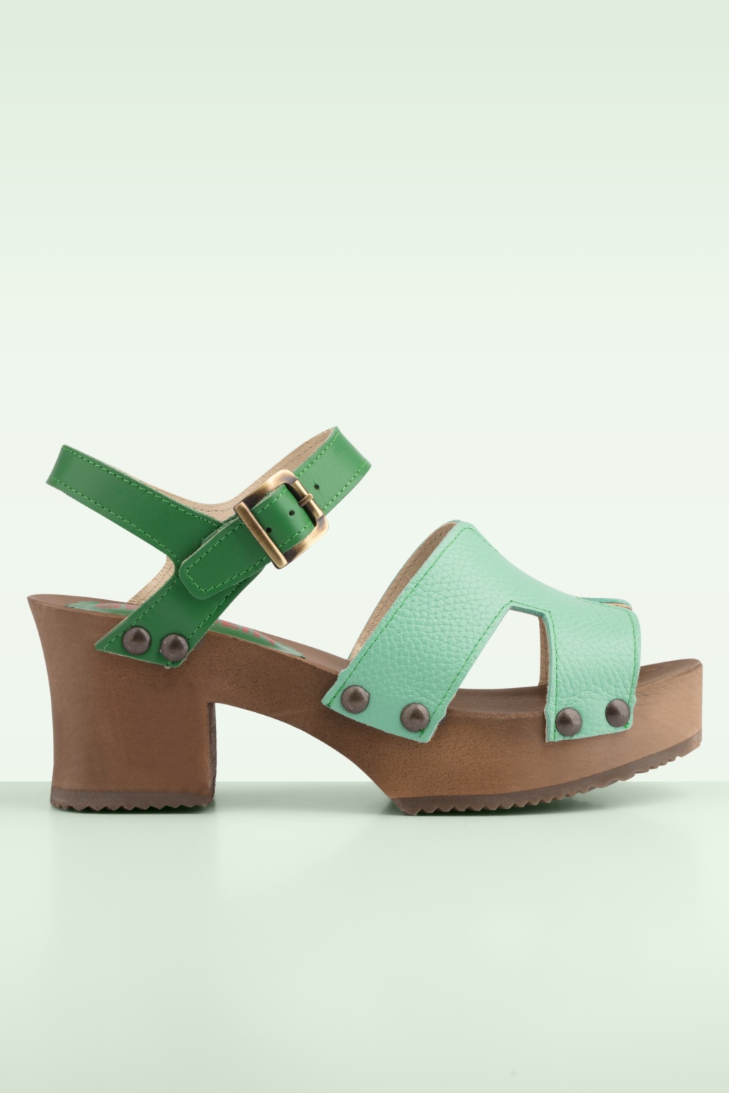 Loke Clogs in Mint und Grün