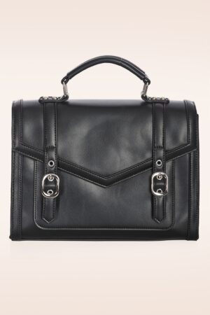 Mirabelle Kuriertasche in Schwarz