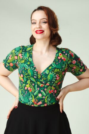 Mon Soleil Cache Oberteil in Happy Summer