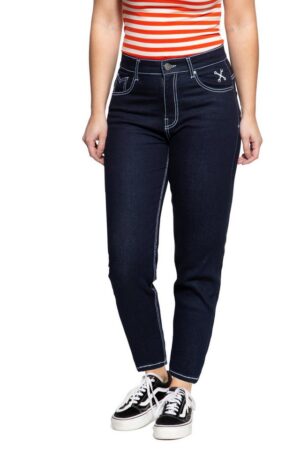 QueenKerosin Slim-fit-Jeans Betty (1-tlg) im 5-Pocket-Design