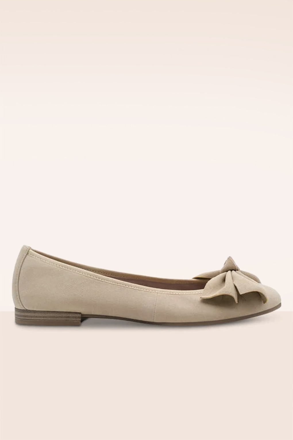Sahara Chic Ballerinas in hellem Taupe