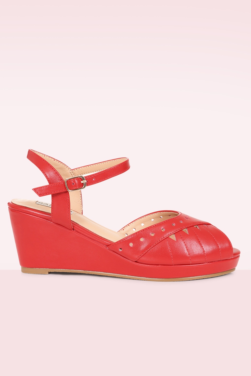 Sunny Daze Wedges in Rot