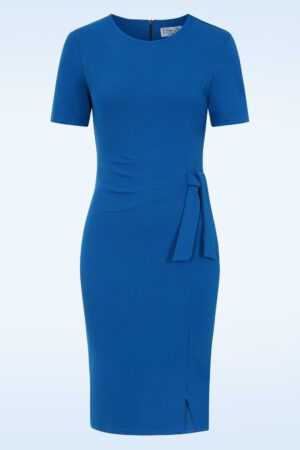 Topvintage exclusive ~ Victoria Bleistiftkleid in Königsblau