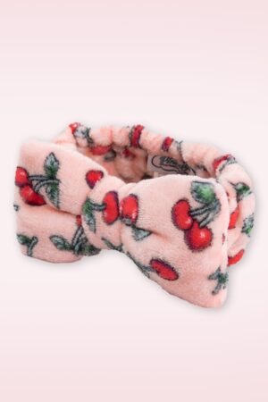 Cherry Make-up Haarband in Rosa.