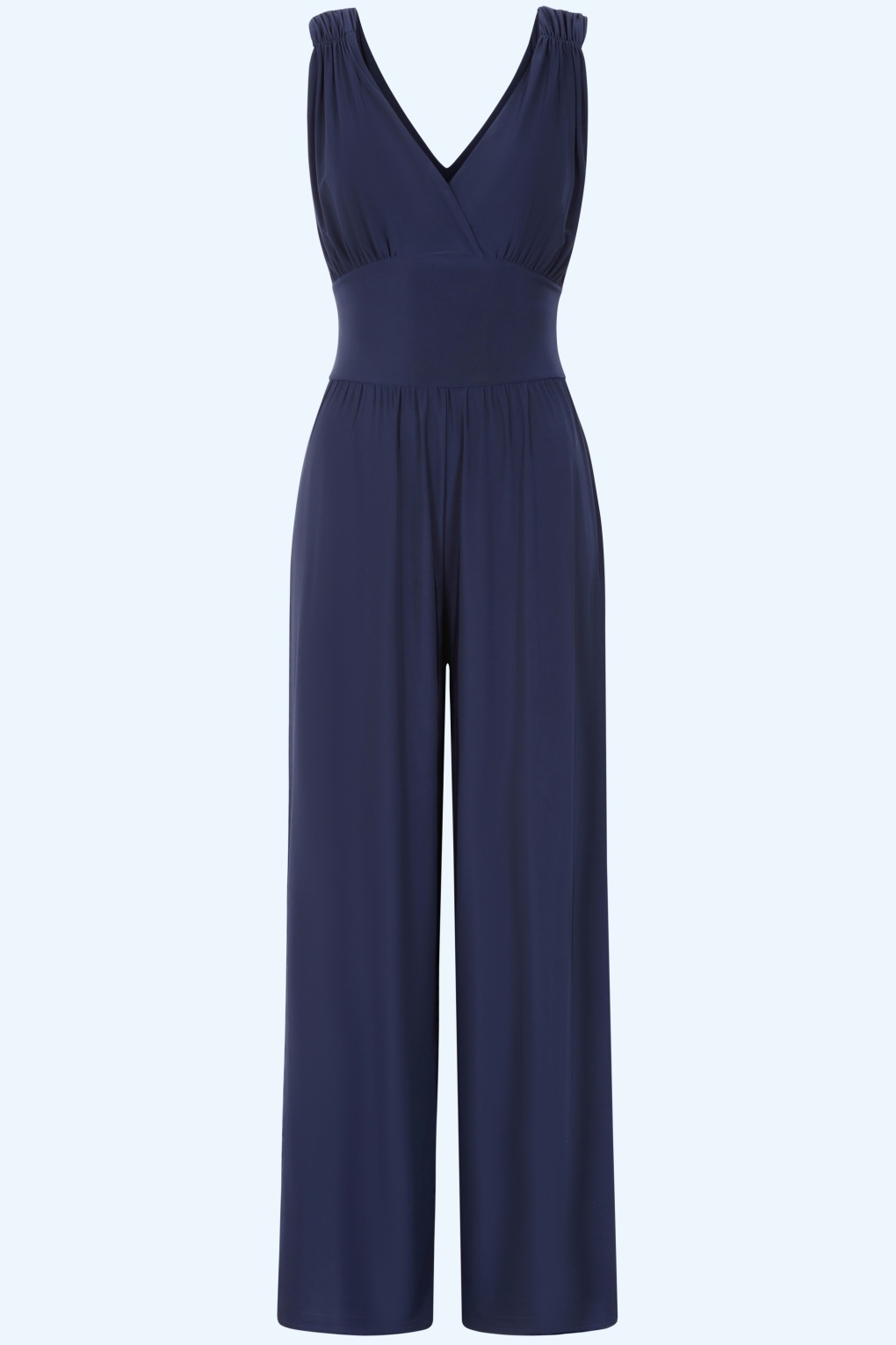 Exklusiv bei Topvintage ~ Marisol Jumpsuit in Dunkelblau