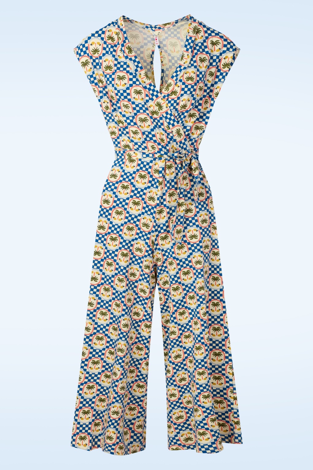 Hello Fritjes Culotte-Jumpsuit in Citrons of Cannes