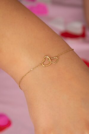 Herz Armband in Gold