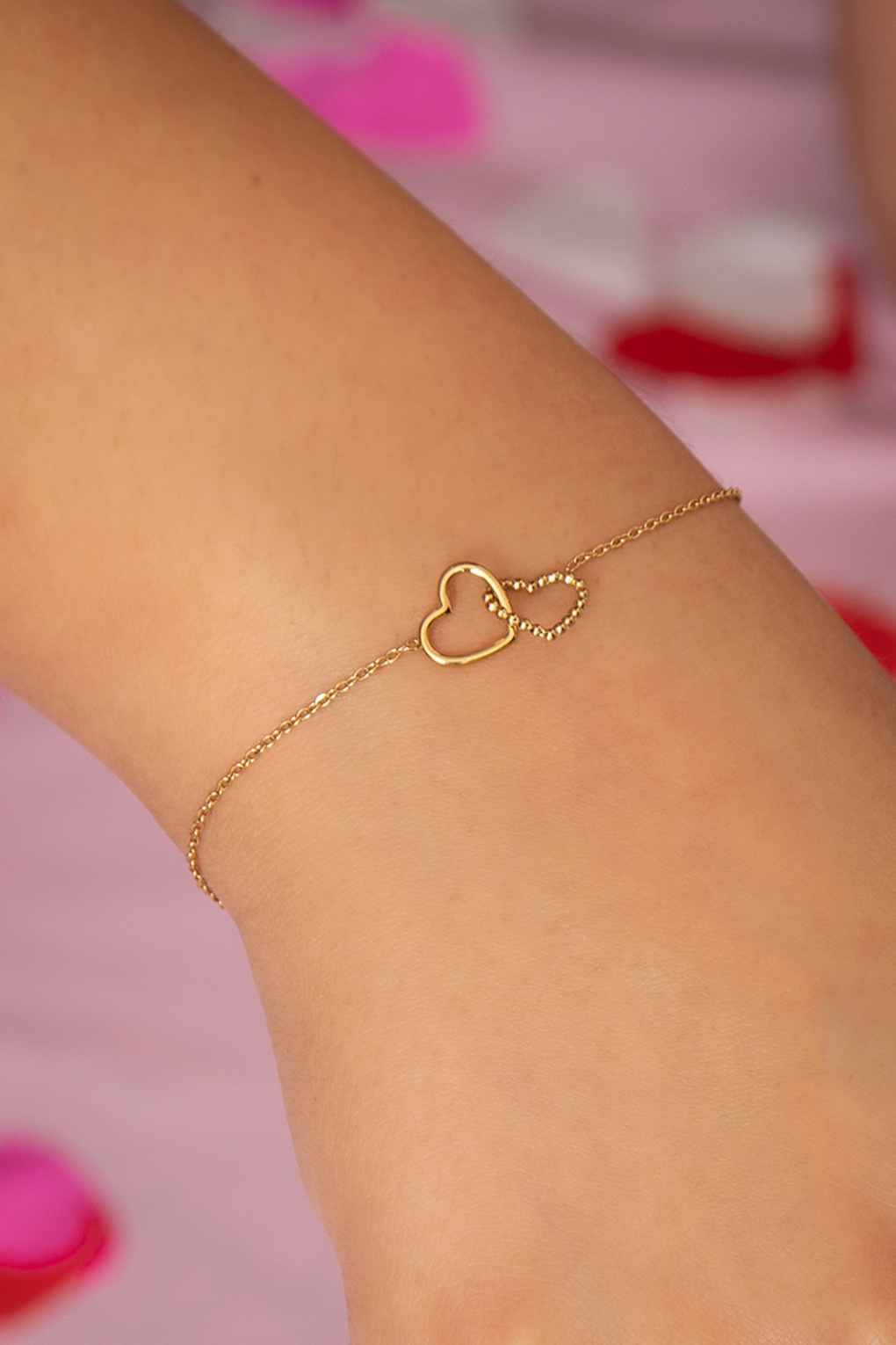 Herz Armband in Gold