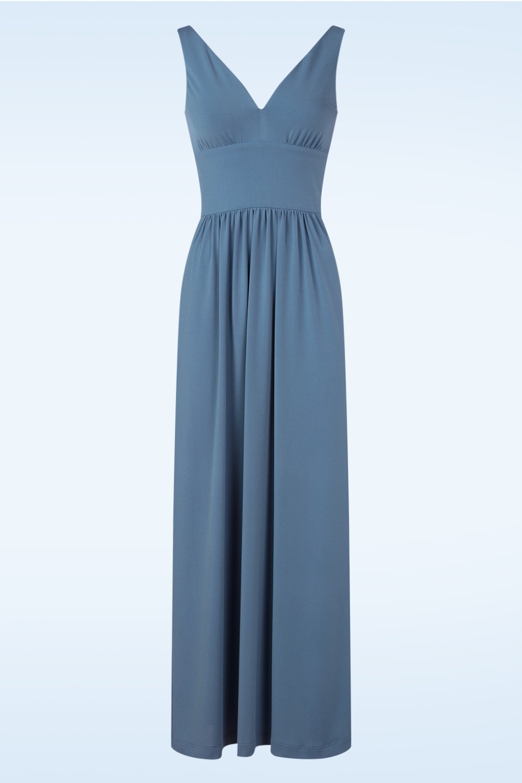 Limone Maxikleid in Bluejean Didier