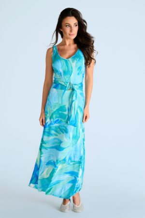 Lucia Maxikleid in Blau