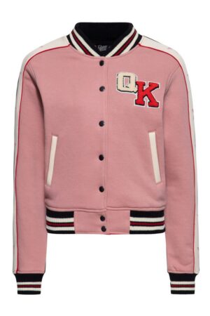 QueenKerosin Collegejacke Star (1-St) mit Sternen-Print