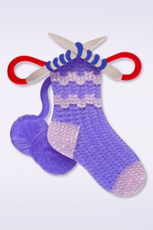 Sock it to Me Brosche