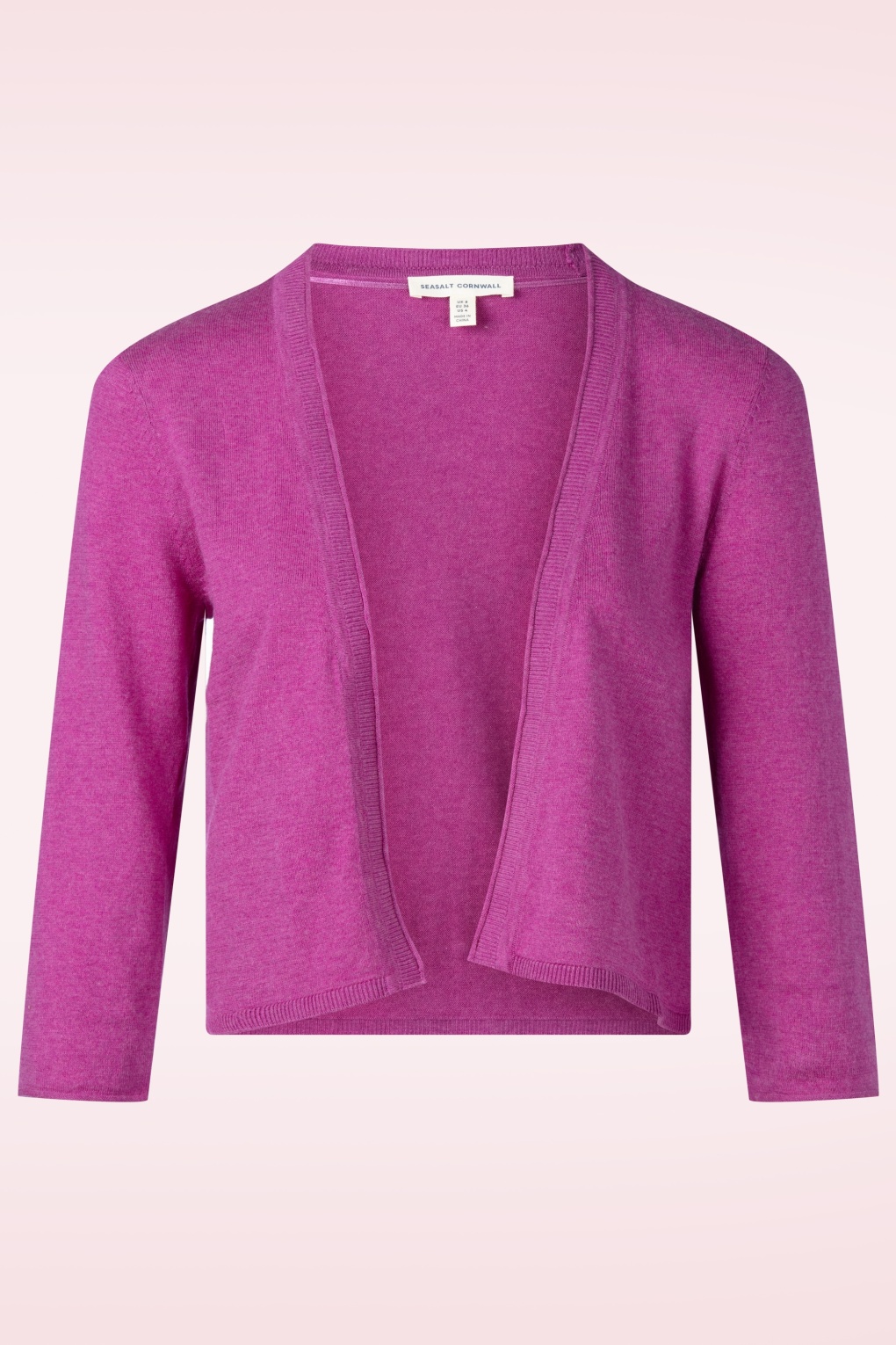 Vanessa Baumwoll-Cardigan in Wild Orchid