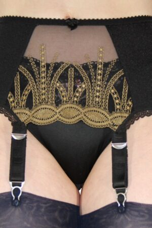 Vicky's Nylons Strumpfhalter Gold-Desire