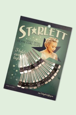 Vintage Hairstyling: Starlett Single Prong Pin Curl Clips