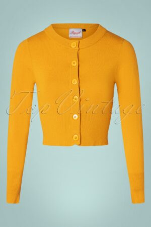 Dolly Cardigan in Senf