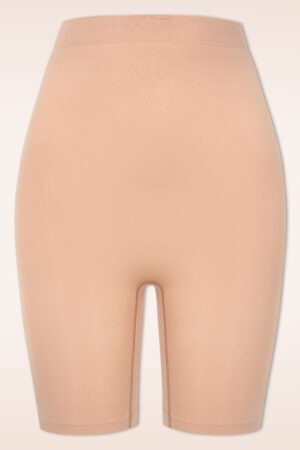 Exklusiv bei Topvintage ~ Grace Longline Miedershorts in Beige